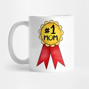 Number 1 Mom Medal Mug